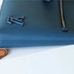 LV Pochette Ipad Blue Aerogram For Men, Wallet 30cm LV M81029