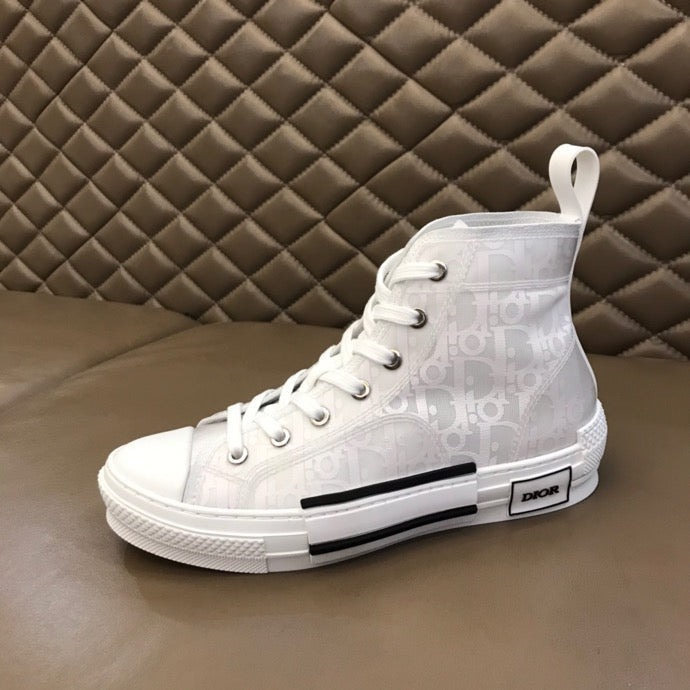 BL - DIR B23 White HIGH-TOP SNEAKER