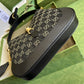 gg Jackie 1961 Small Shoulder Bag Black And Ivory gg Denim Jacquard For Women 11in/28cm 678843 UN3AG 1294