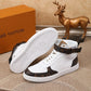 BL - LUV Rivoli High White Brown Sneaker