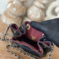 ChanelMini Bucket Bag With Strap Black For Women, Women’s Bags 4.9in/12.5cm