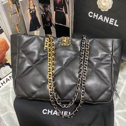 ChanelShopping ChanelBag 19 Black For Women, Women’s Bags 16in/41cm