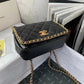 ChanelFlapbag With Chain Black For Women, Women’s Bags 8.3in/21cm
