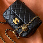 CHL Classic Bag Black For Women, Women’s Bags 7.1in/18cm