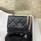 ChanelSpring And Summer 22C Black For Women, Women’s Bags 6.1in/15.5cm