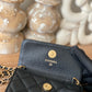 Chanel Clutch With Chain Black For Women, Women’s Bags 4.8in/12.3cm AP2857 B08447 94305