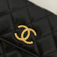 ChanelWallet With Strap Black For Women, Women’s Bags 6.7in/17cm