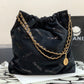 CHL Big CHL 22 Handbag Black For Women, Women’s Bags 18.9in/48cm
