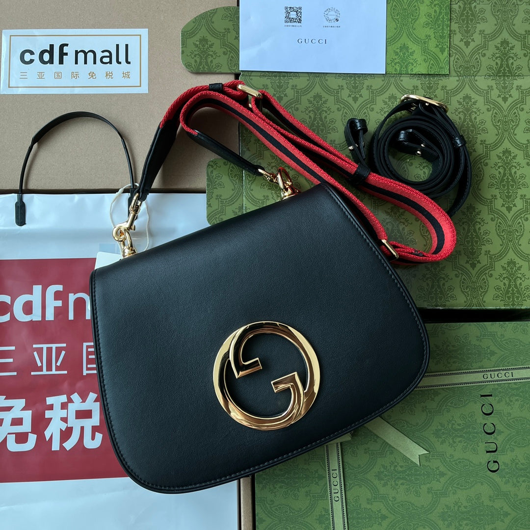 gg Blondie Mini Bag Black For Women, Women’s Bags 11.4in/29cm gg
