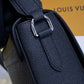 LV New Flap Messenger Bag Taiga Black For Men, Bags, Shoulder And Crossbody Bags 11.1in/28.3cm LV M30807