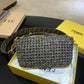 FI Baguette Jacquard Fabric Interlace For Women, Women’s Bags 10.2in/26cm FF 8BR600