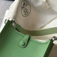 HM Evelyne 16 Amazone Bag Green With Silver-Toned Hardware For Women, Shoulder And Crossbody Bags 6.3in/16cm