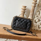 Chanel Small Vanity Case Gold Hardware Black For Women, Women’s Handbags, Shoulder Bags 5.9in/15cm AS3228 B08008 94305
