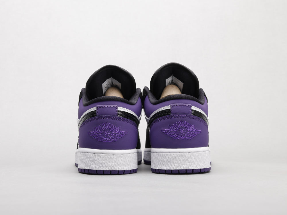 BL - AJ1 Black and purple toes