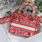 DI Medium Lady D-Lite Bag Red, For Women, Women’s Handbags 24cm/9.5in CD