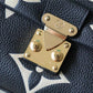 LV Madeleine MM Monogram Empreinte Black / Beige For Women,  Shoulder and Crossbody Bags 11.8in/30cm LV 