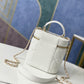 ChanelVanity Case Gold Hardware White For Women, Women’s Handbags, Shoulder Bags 9.4in/24cm 