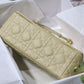 DI Small Caro Bag Light Yellow For Women 8in/20cm CD M9241UWHC_M26Y
