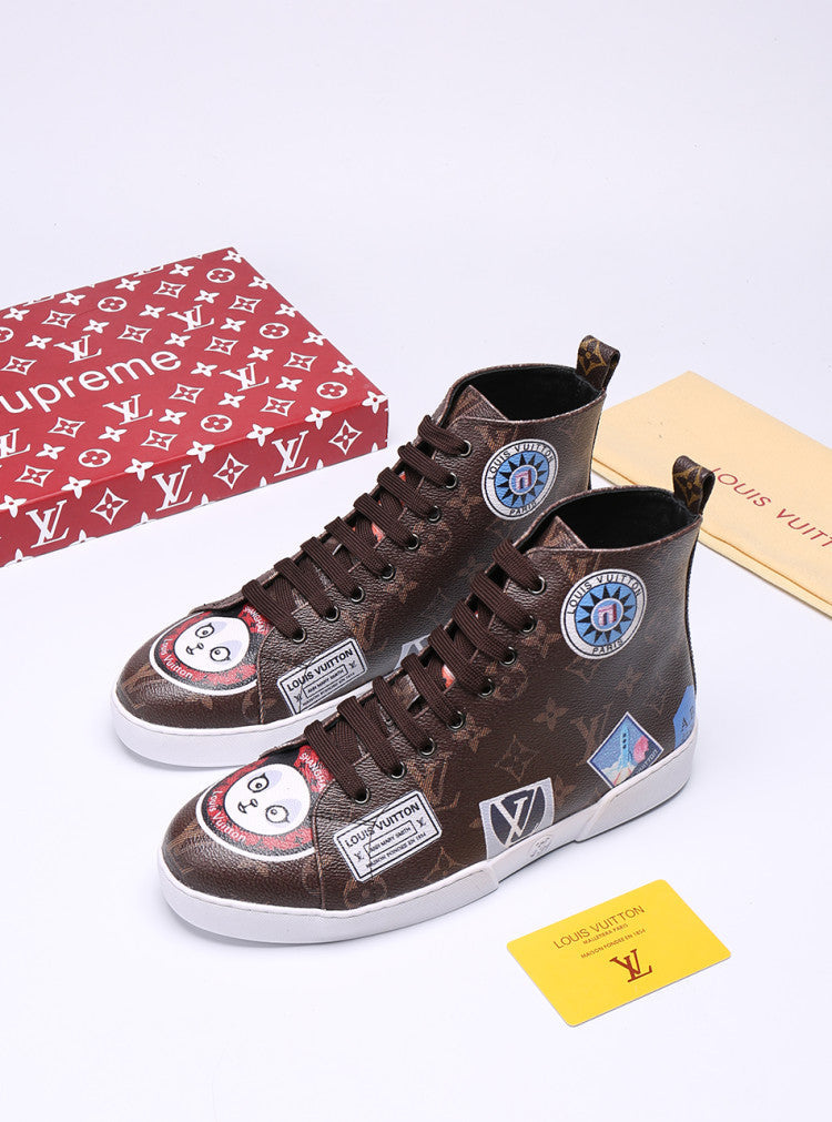BL - LUV Stellar Trainer Boot Brown Sneaker