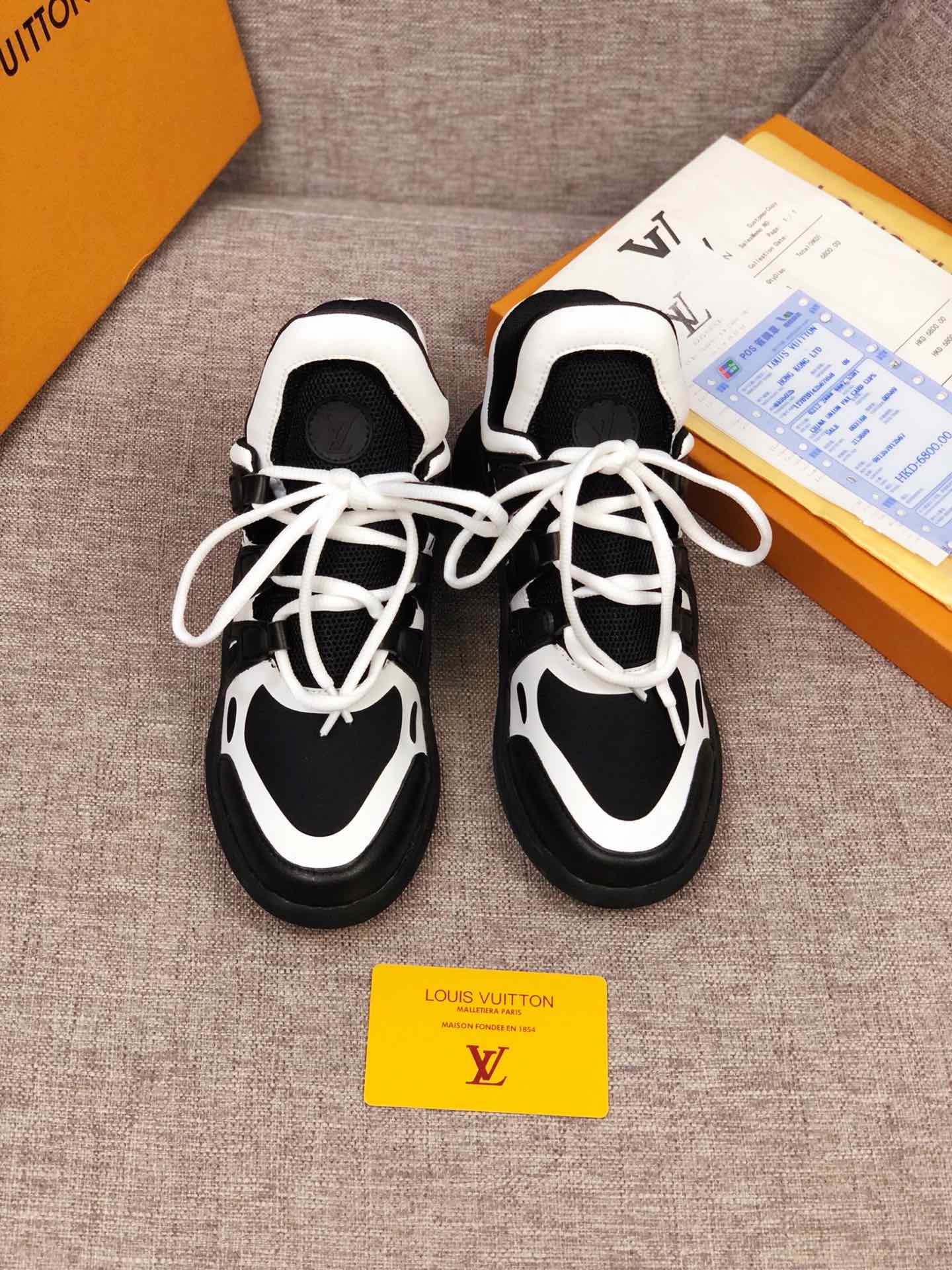 BL - LUV Archlight Black White Sneaker
