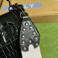 gg Bamboo 1947 Crocodile Mini Top Handle Blac Red For Women, Women’s Bags 6.7in/17cm gg