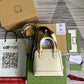 gg x Adidas Horsebit 1955 Mini Bag White For Women, Women’s Bags 7.9in/20cm gg‎ ‎677212 U3ZDG 8727