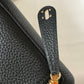 HM Lindy Mini Clemence Bag Black For Women, Women’s Handbags, Shoulder And Crossbody Bags 7.5in/19cm