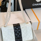 ChanelMini Flap Bag White For Women 9.8in/25cm