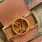 LV Dauphine Chain Wallet Combines Monogram And Monogram Reverse Canvas By Nicolas Ghesquière For Women, WoWallet 19cm LV M68746