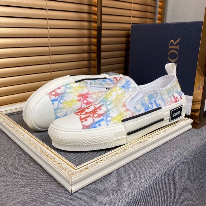 BL - DIR B23 Slip Blue And White LOW-TOP SNEAKER