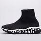 BL - Bla Socks Shoes Black and White Sneaker