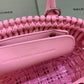 Balen Bistro XS Basket With Strap In Pink, For Women,  Bags 16.1in/41cm