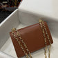 DG Nappa DG Girls Shoulder Bag Brown For Women 8.3in/21cm DG 