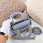 DI Mini Lady Bag Blue For Women 6.5in/17cm CD M0505SLOI