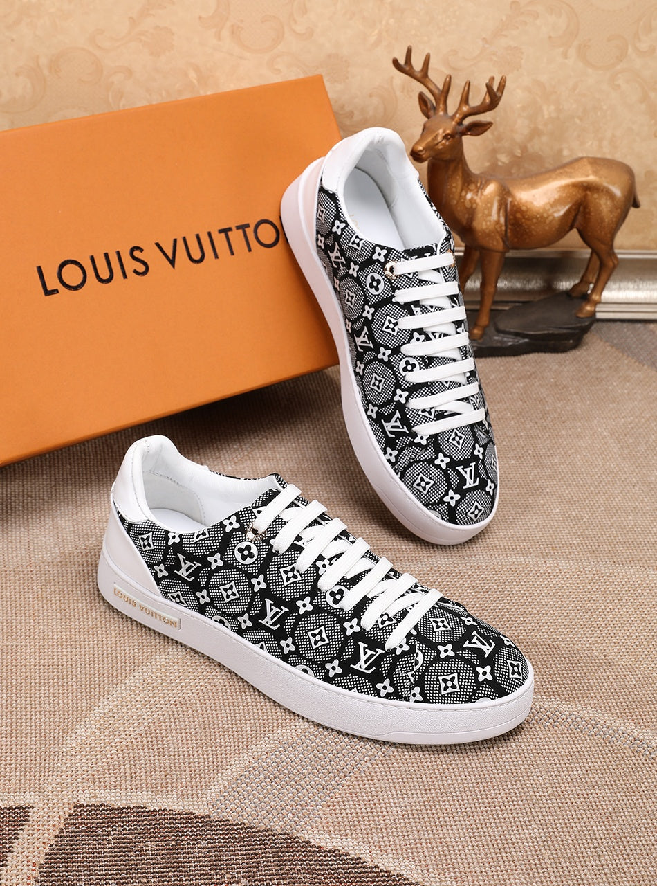 BL - LUV Time Out Black And White Sneaker