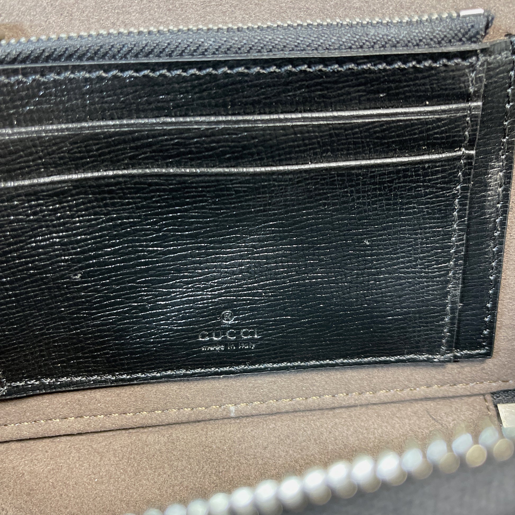 gg Mini Bag With Interlocking G Black gg Supreme Canvas For Women 9in/23cm gg