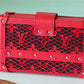 LV Petite Malle Monogram Red For Women, Women’s Handbags, Shoulder And Crossbody Bags 7.9in/20cm LV 