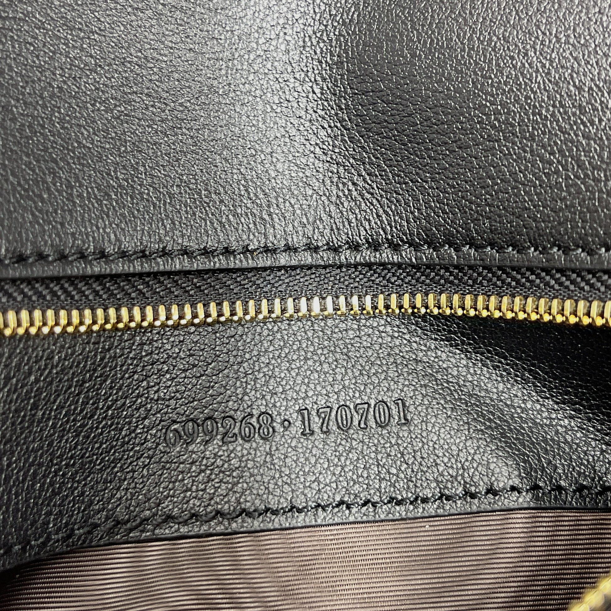 gg Blondie Shoulder Bag Black For Women, Women’s Bags 11in/28cm gg‎ 699268 UXX0G 1000