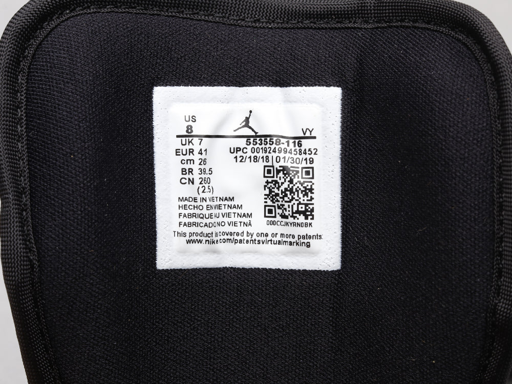 BL - AJ1 black toe