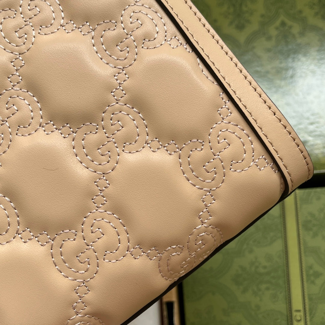 gg Matelassé Small Bag Beige For Women, Women’s Bags 10.2in/26cm gg‎ ‎