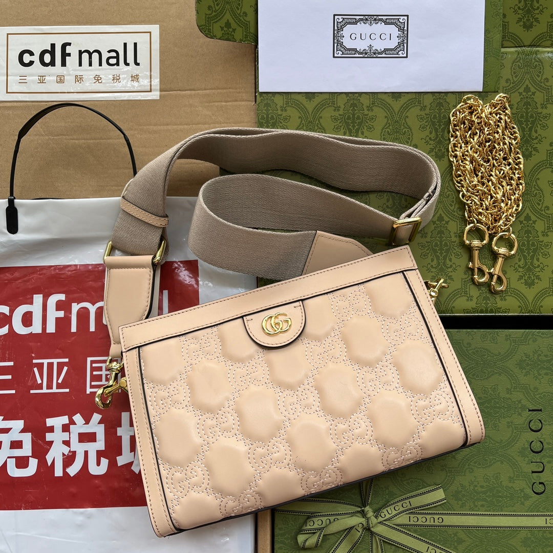 gg Matelassé Small Bag Beige For Women, Women’s Bags 10.2in/26cm gg‎ ‎