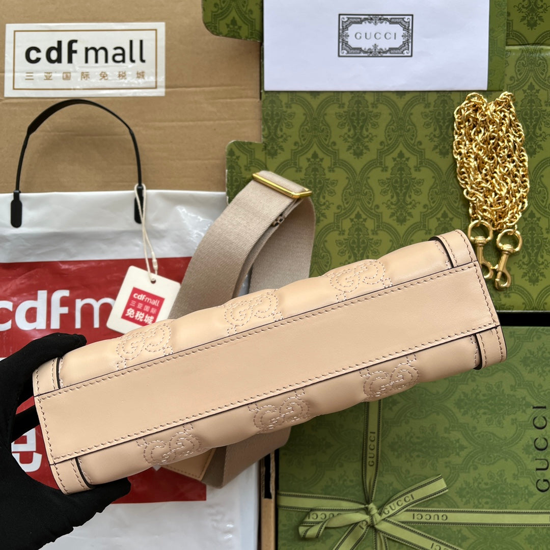 gg Matelassé Small Bag Beige For Women, Women’s Bags 10.2in/26cm gg‎ ‎