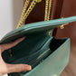 DG Large Devotion Bag In Quilted Nappa Green For Women 10in/26cm DG 