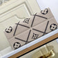 LV Onthego MM Tote Bag Monogram Empreinte Crème Beige For Women, Women Handbags, Shoulder Bags And Crossbody Bags 13.8in/35cm LV M46016