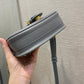 DI Mini Bobby Bag, Grey, For Women Women’s Handbags, Shoulder Bags, Crossbody Bags, 18cm CD M9317UMOL_M41G