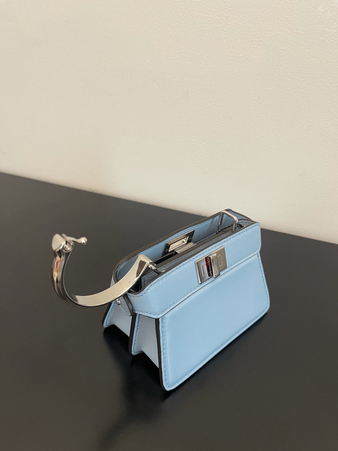 FI Peekaboo ISeeU Petite Blue Micro Bag For Woman 11cm/4.5in
