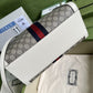 gg Ophidia gg Medium Tote Bag White gg Supreme Canvas For Women 13in/33cm 524537 K05NB 8745