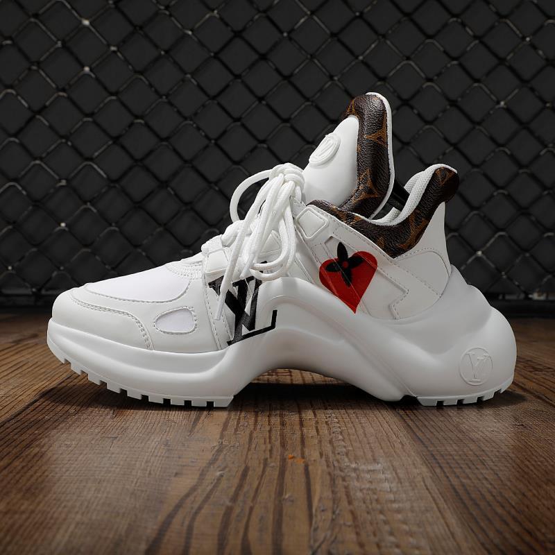 BL - LUV Archlight White Brown Sneaker