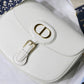 DI Large Bobby Bag White For Women 10.5in/27cm CD M9320UMOB_M941