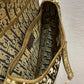 DI Saddle Bag Brown Oblique Canvas Gold Toned Hardware For Women 25cm/10in CD